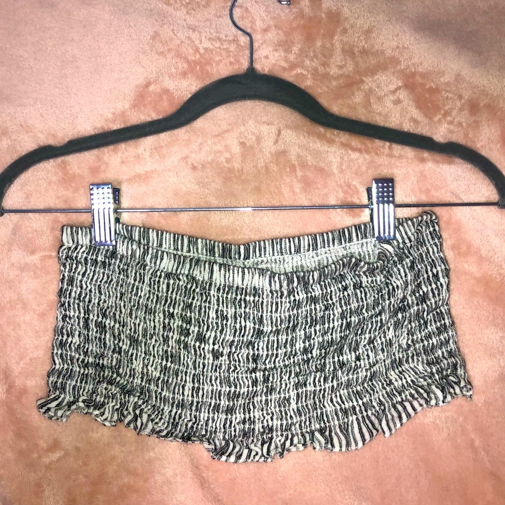 Black & white American Eagle tube top
